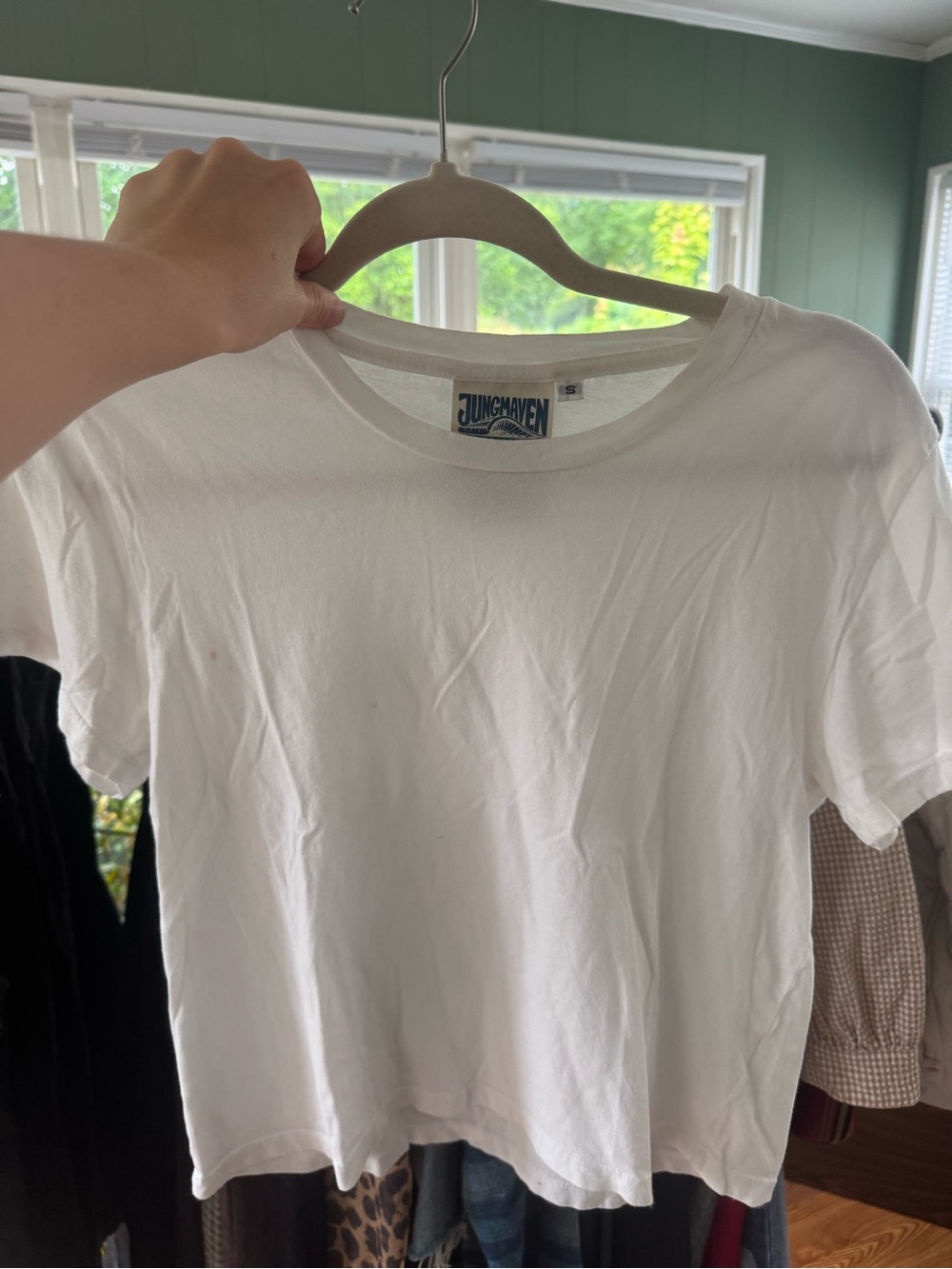 Jungmaven White Short Sleeve Tee